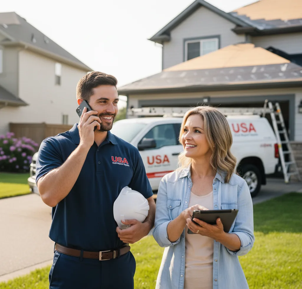USA Roof Repair Experts customer support in Artesia